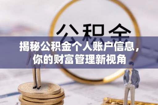 巴音郭楞揭秘公积金个人账户信息，你的财富管理新视角