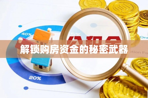 巴音郭楞解锁购房资金的秘密武器