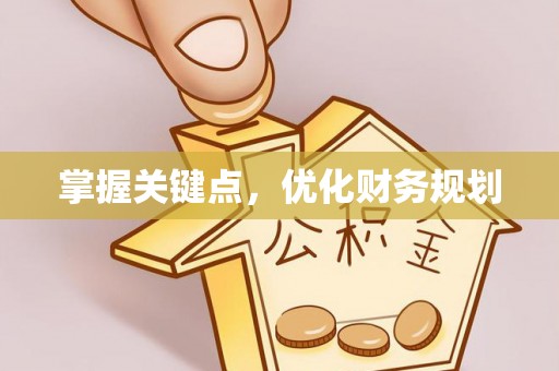 巴音郭楞掌握关键点，优化财务规划