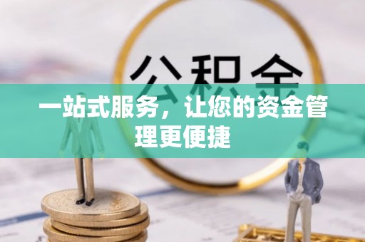 巴音郭楞一站式服务，让您的资金管理更便捷