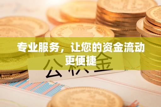 巴音郭楞专业服务，让您的资金流动更便捷
